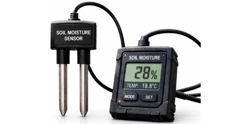 Sensores de humedad del suelo en agricultura y jardinería