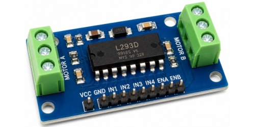 Electrónica del controlador de motores en sistemas robóticos